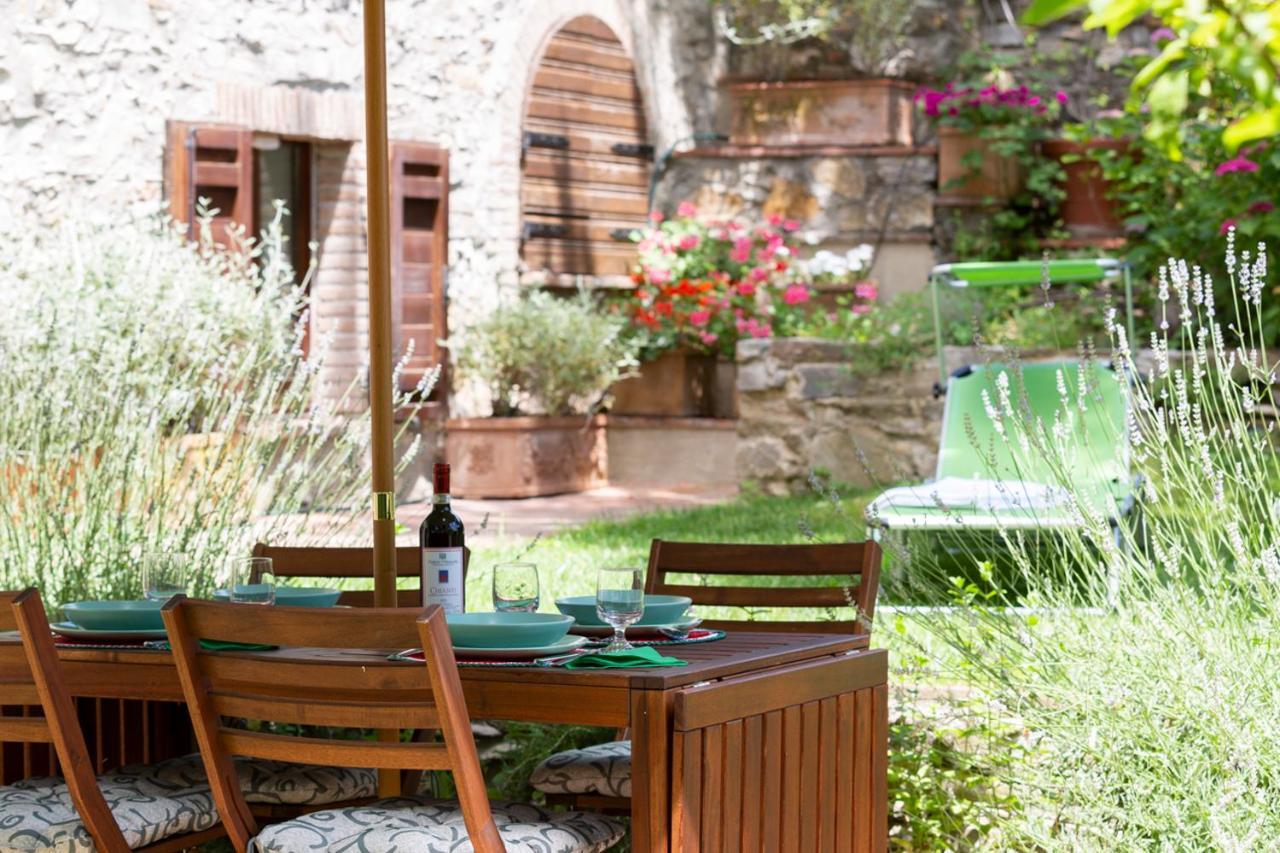 La Misura Cottage With Swimming Pool Кастелина ин Кианти Екстериор снимка