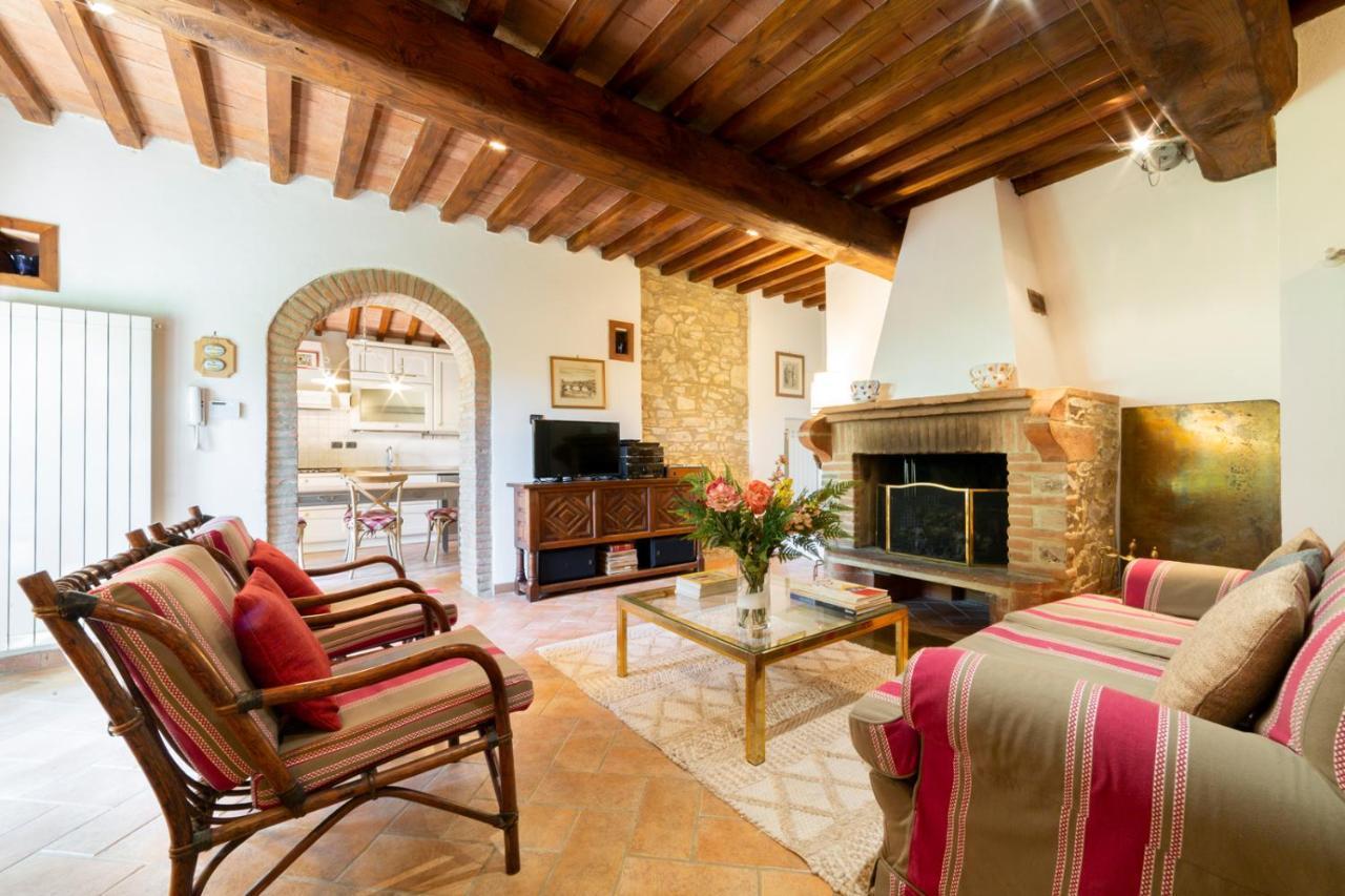 La Misura Cottage With Swimming Pool Кастелина ин Кианти Екстериор снимка